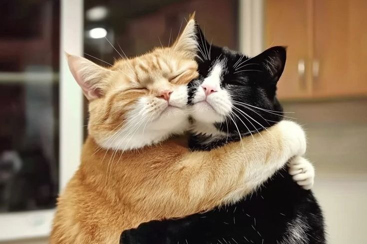 Kedi Uyutulmadan Önce Arkadaşına Sarılmaya Devam Ediyor – Bunun ardındaki sebep sizi solgunlaştıracak!