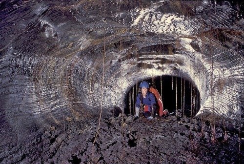 The voice from the cave wasn’t calling for help