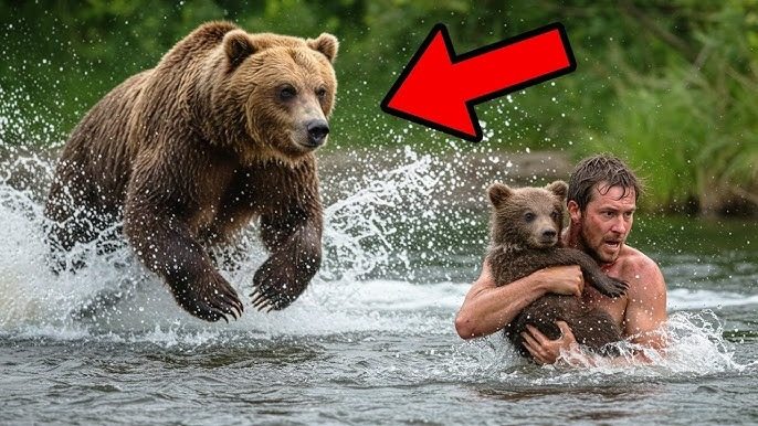 Voici ce que l’ours a fait à l’homme qui avait sauvé son ourson… personne ne s’y attendait ! ➤ Главное.net
