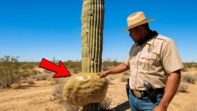 Un garde forestier tombe sur un cactus saguaro anormal… ce qu’il découvre en l’ouvrant le laisse sans voix et il le regrette aussitôt ! ➤ Главное.net