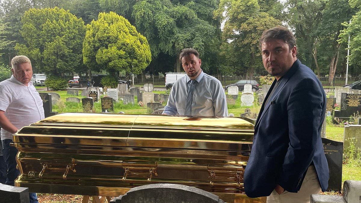 Inside the Million-Dollar Funeral of a Gypsy King: TVs, Gold, and Underground Mansions!