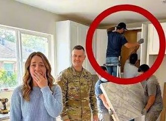 Soldier Takes Early Leave To Surprise Wife, What He Sees Breaks His Heart