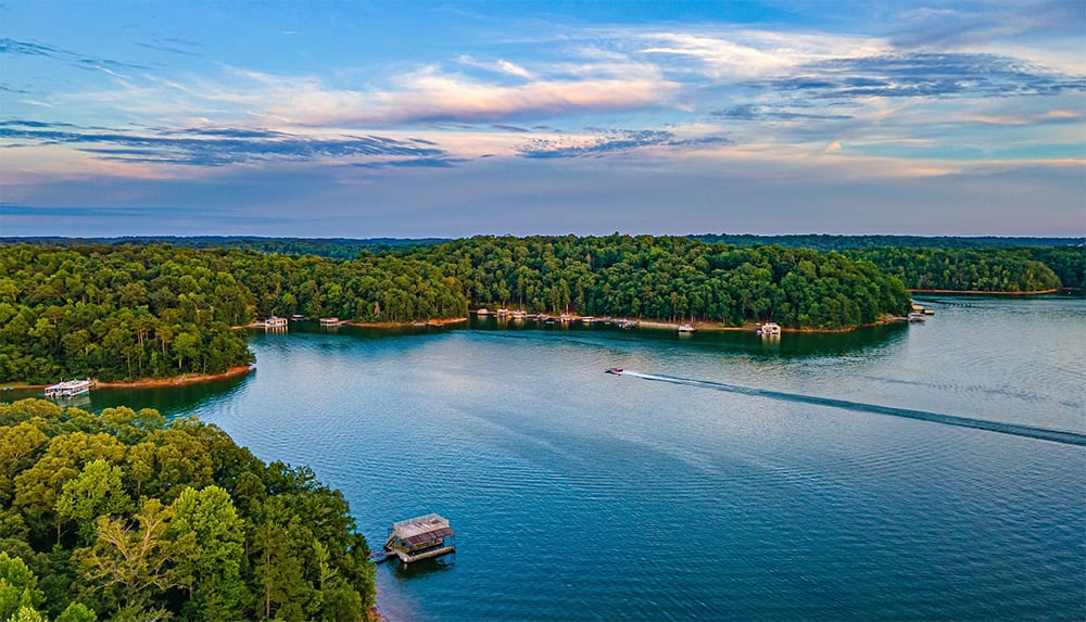 Lake Lanier appears tranquil, but beneath its surface lies a history that makes one uneasy