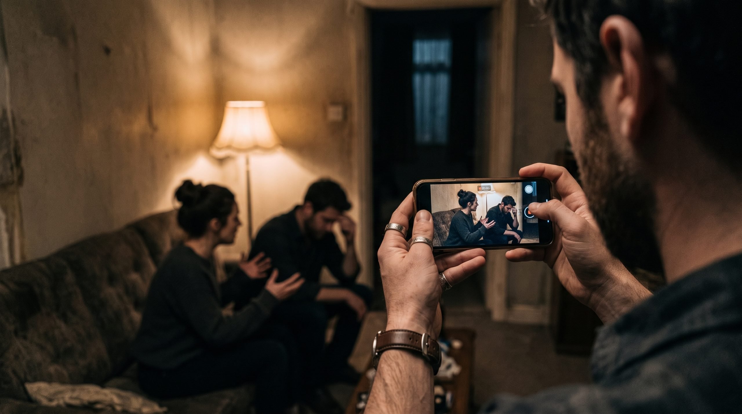 Karısını başka biriyle görünce telefonu çıkardı… Kim olduğunu öğrenince her şey değişti