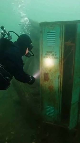 Divers Found 1970s School Lockers in Swamp, Looked Inside and Called Police!