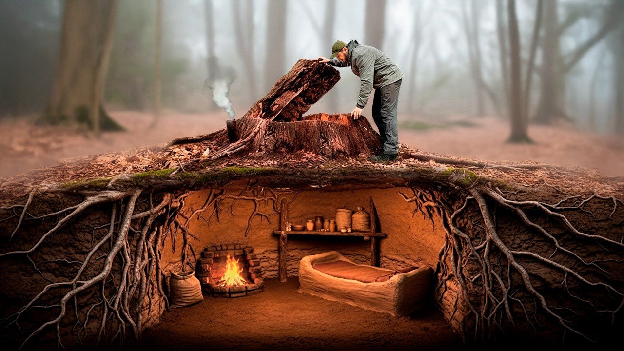 Soldier Finds Secret Hatch in a Tree Stump… Turns Pale When He Sees What’s Inside